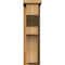 Ekena Millwork Monterey Rough Sawn Corbel w/Backplate, Western Red Cedar, 6"W x 14"D x 22"H COR06X14X22MON01RWR - alternate 2